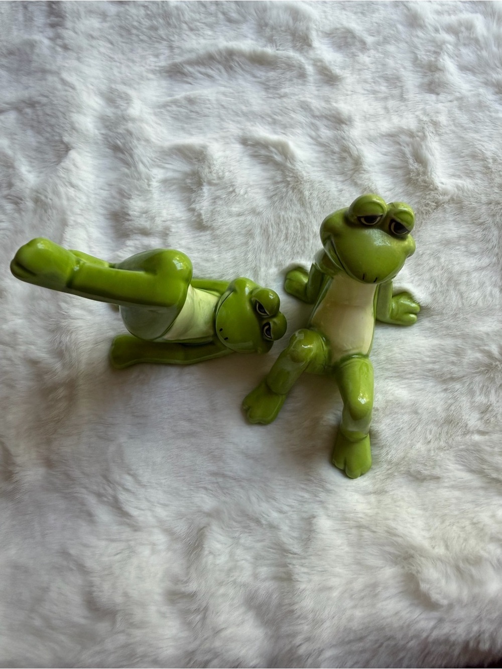 Vintage Frog Figurines